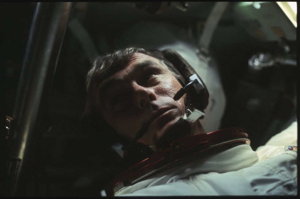 Astronaut Eugene Cernan