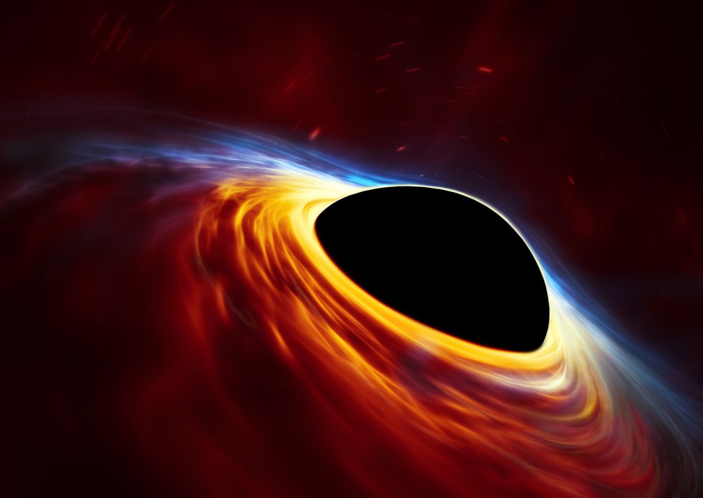 Superhmotná černá díra
