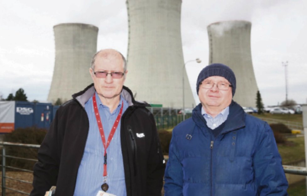 Miroslav Trnka (vlevo) a Rostislav Striegler. Muži, kteří v Dukovanech naměřili zvýšenou černobylskou radiaci.