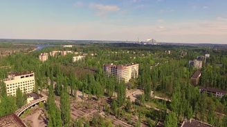 Dron E15: Před 35 lety vybuchla elektrárna Černobyl, podívejte se na naše záběry