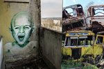 Okolí Černobylu je strašidelné.