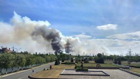 U Černobylu vypukly lesní požáry