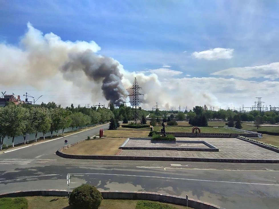 U Černobylu vypukly lesní požáry