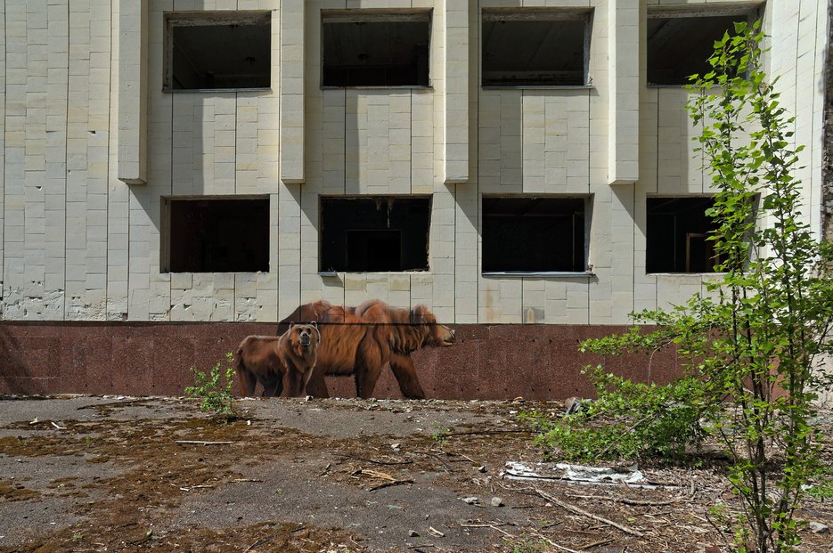 opuštěné budovy se staly oblíbeným cílem pouličních umělců