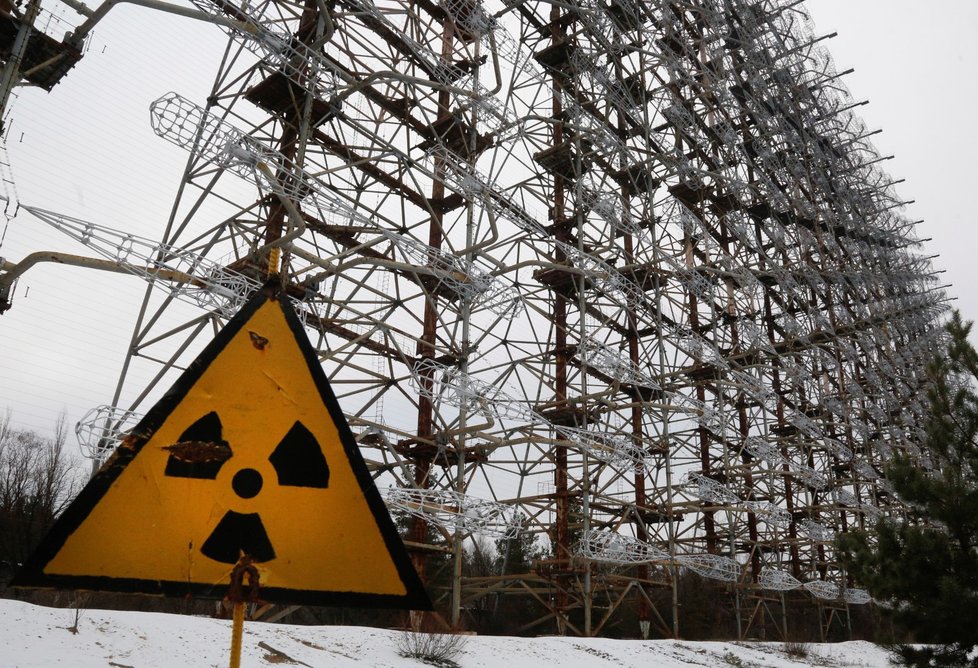 Jaderná elektrárna Černobyl.