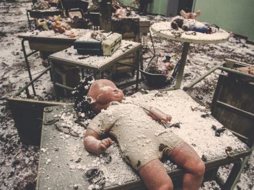 Děsivé následky havárie v Černobylu