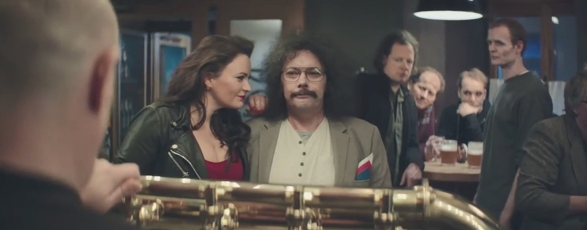 Reklamu na pivo točil také s Jitkou Čvančarovou.