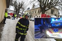 U Prahy hořel hotel: 28 lidí evakuovali, tři lidé ve vážném stavu!