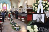 Pohřeb Otakara Černého (†77): Záruba rozesmál smuteční hosty, Jágr zůstal u dveří