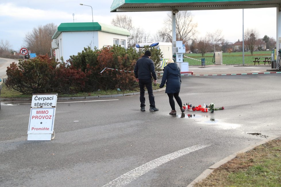 Pieta za zavražděnou čerpadlářku