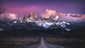 Cerro Chaltén (Monte Fitz Roy) v Argentině