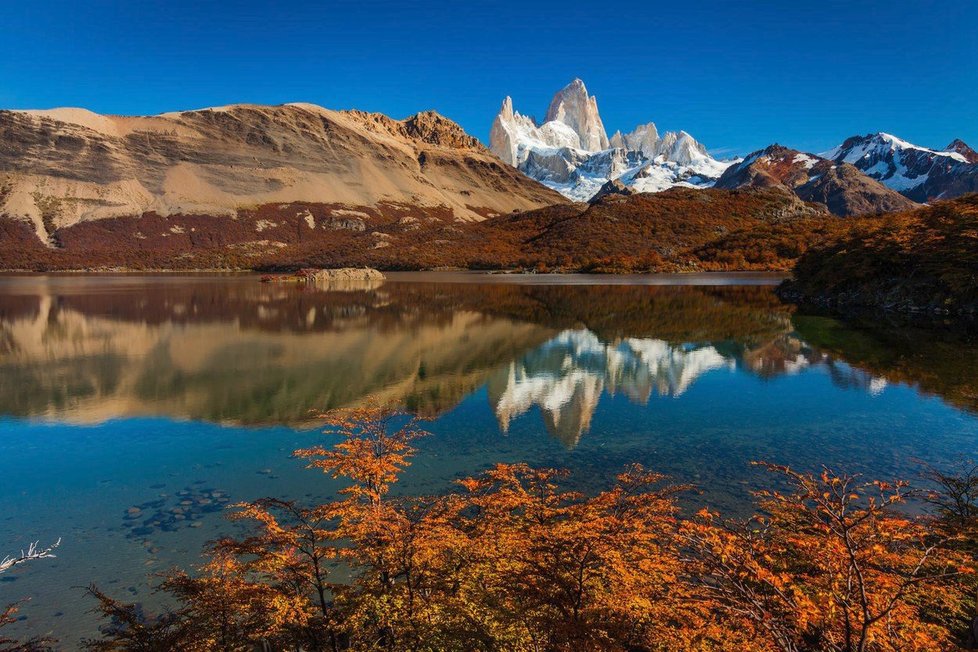 Cerro Chaltén (Monte Fitz Roy) v Argentině