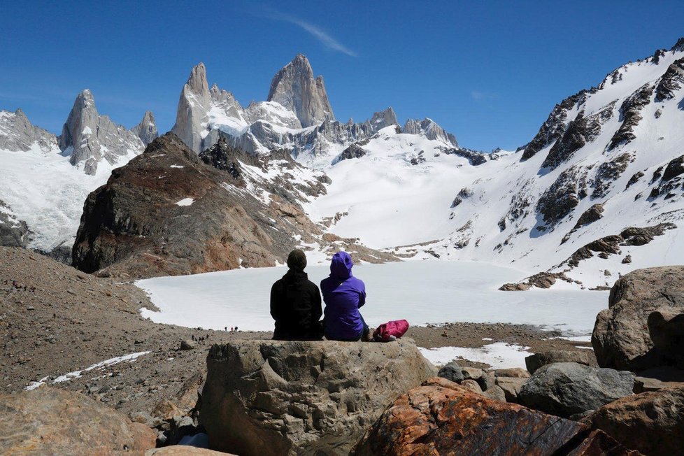 Cerro Chaltén (Monte Fitz Roy) v Argentině