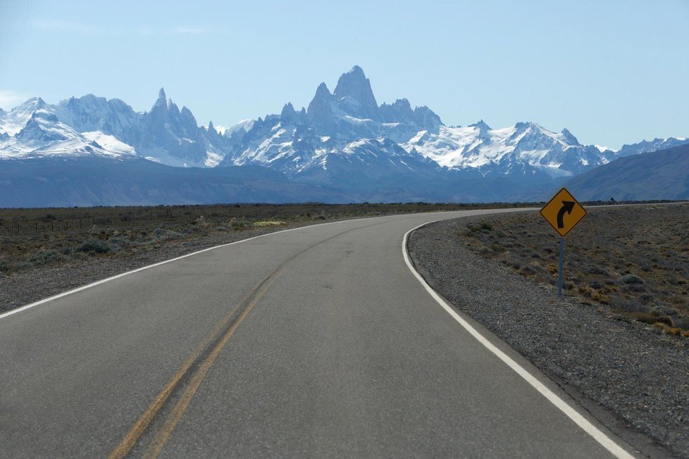 Cerro Chaltén (Monte Fitz Roy) v Argentině