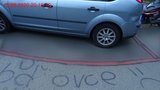 Modré zóny naštvaly obyvatele Brna: Na protest proti nim vytvořil červenou zónu