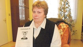 Zoufalá matka Jiřina Červenková (49) prosí, najděte mi mého syna