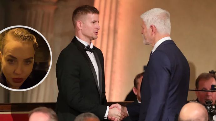 Roman Červenka se dočkal státního vyznamenání. Jeho choť Veronika se později k akci vyjádřila na sociálních sítích.