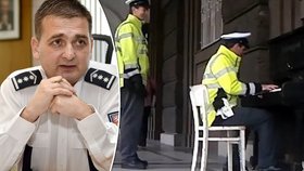 Policejní prezident Červíček se zastal hrajícího policisty