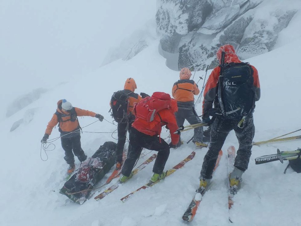 Lavina zabila lyžaře ve Vysokých Tatrách (ilustrační foto).