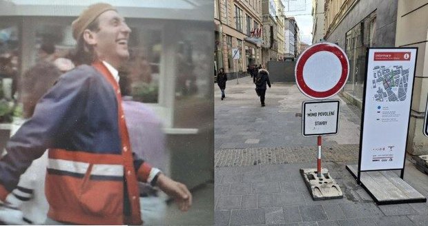 Pokračování výstavby kolektoru pod Českou ulicí omezí chodce. Zmizí i ikonický stánek s květinami, který se mihl i ve filmu Dědictví.