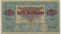 Prvním ryze československým platidlem se stala stokorunová státovka vydaná 15. dubna 1919