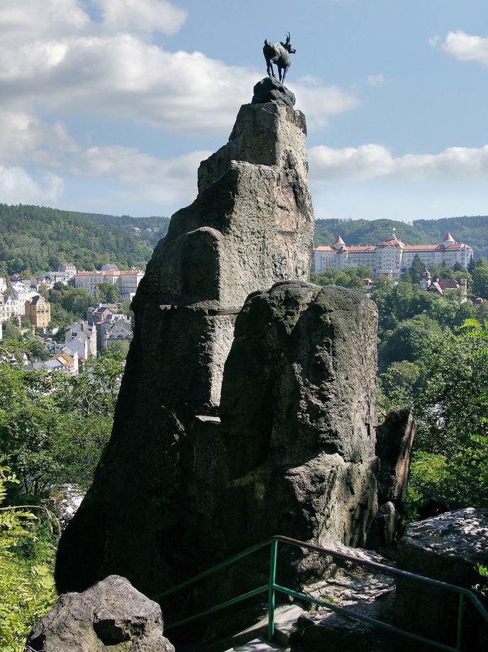 Jelení skok, Karlovy Vary