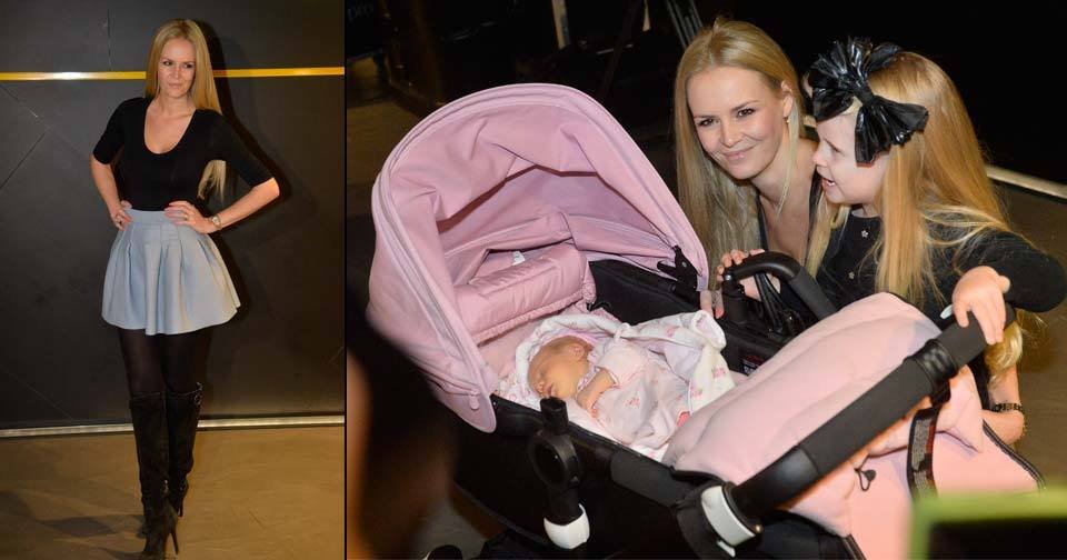 Lucie Hadašová se měsíc po porodu pochlubila dcerkou i štíhlou postavou.