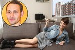 Česká Miss Gabriela Kratochvílová přítele Filipa nepustí do nového bytu.