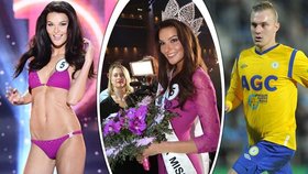Česká Miss 2015 Nikol Švantnerová žije s fotbalistou Jakubem Horou