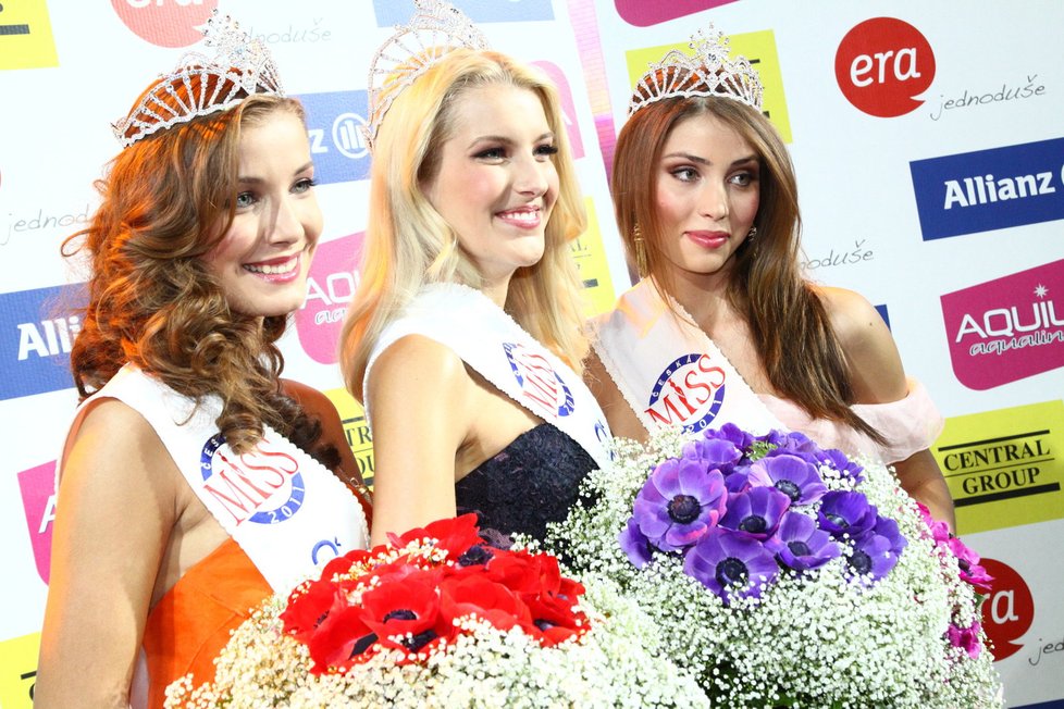 Českou Miss vyhrála blondýnka
