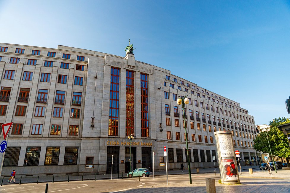 Budova České národní banky (ČNB)