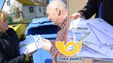 Korespondence rozvážená Českou poštou mezi odpadky: Dopisy, výpisy, složenky...válely se v kontejneru!
