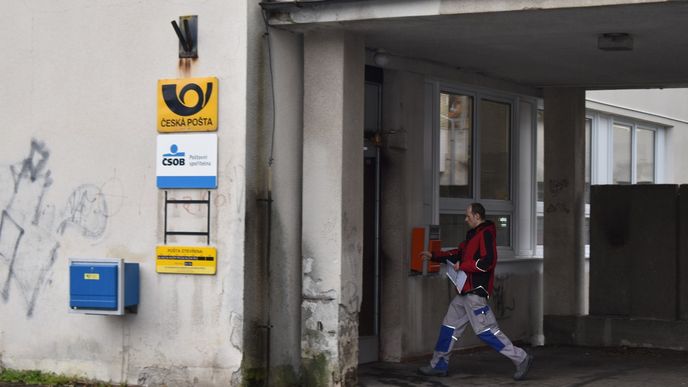 V Jirkově Česká pošta ze tří pošt zruší rovnou dvě. Sídlištní poštu ve Sudentské ulici