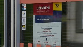 Končící pobočky České pošty. (30.6.2023)