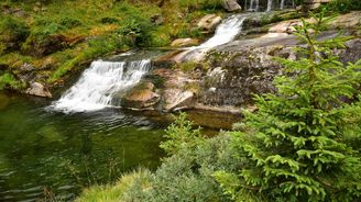Tip na výlet: Zimní krása vodopádů v krkonošském údolí Bílého Labe