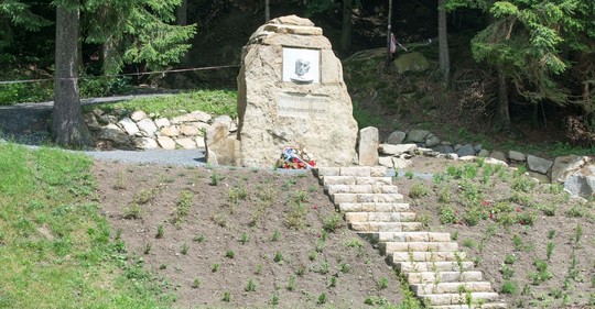 Pomník Charlotty Garrigue-Masarykové na Valašsku je jejím jediným památníkem na našem území