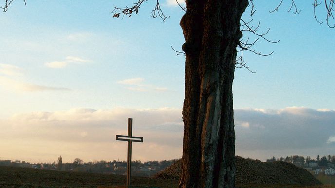 Blízko tohoto místa v pražských Řeporyjích zemřela Anna Staňková.