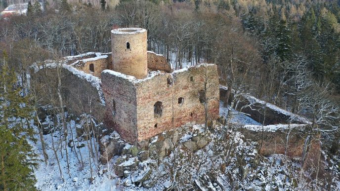 Zřícenina hradu Valdek