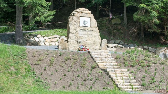 Pomník Charlotty Garrigue-Masarykové
