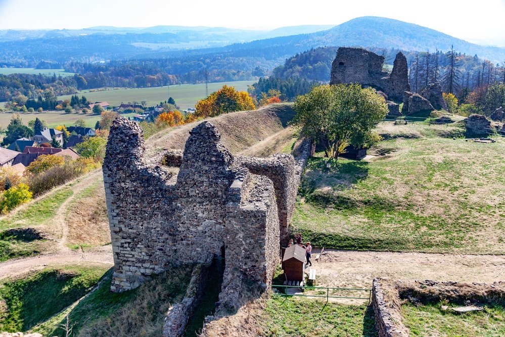 Zřícenina gotického hradu Lichnice
