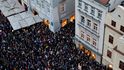 Protest spolku Milion chvilek pro demokracii na podporu ČT a ČRo. (25. 10. 2026) Protest spolku Milion chvilek pro demokracii na podporu ČT a ČRo. (25. 10. 2026)