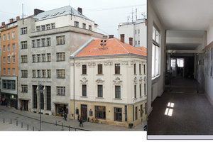 Osmdesát let starý bankovní palác v brněnské Běhounské ulici, kde v posledních 55 letech sídlila Česká televize, prodali licitátoři za 81 milionů korun.
