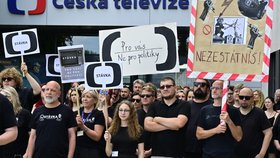 Stávka v České televizi a Českém rozhlasu (22.6.2026)