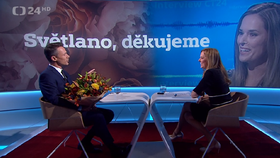 Poslední Interview ČT24 se Světlanou Witowskou