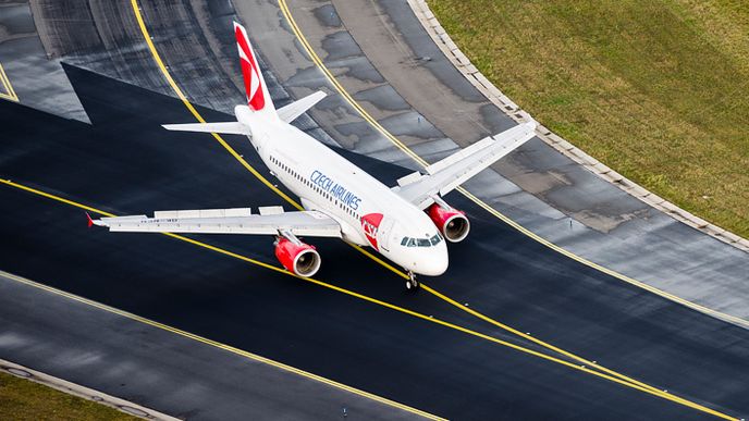 Airbu A319 Českých aerolinií