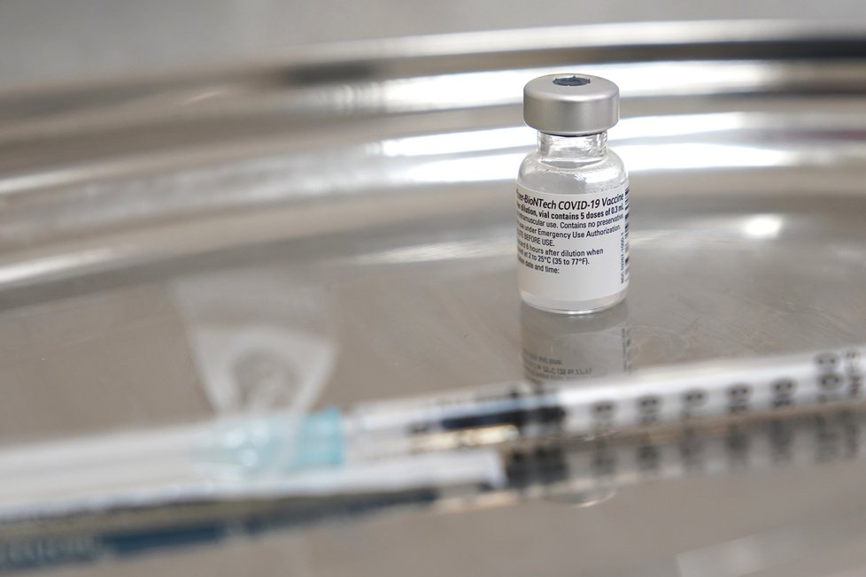 Start očkování proti koronaviru v Českých Budějovicích (31.12.2020)