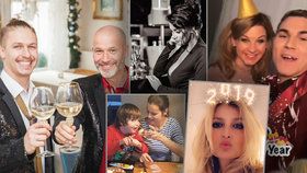 Jak oslavily české celebrity Silvestr?