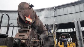 Parní lokomotiva Albatros se dočká oprav.