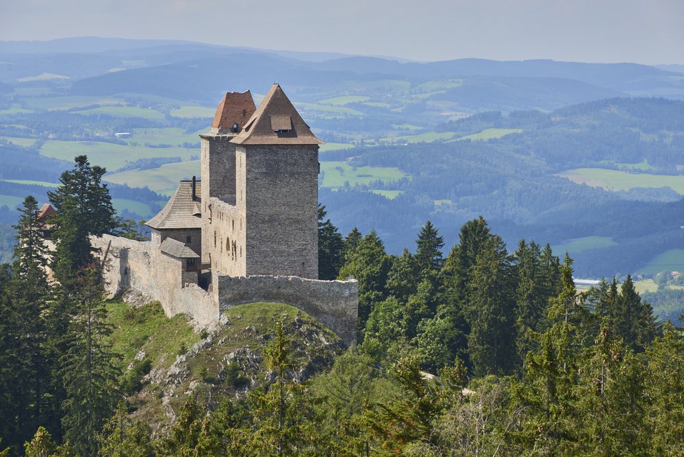 Kašperk je snad jediný hrad, který má strašidlo z doby Keltů