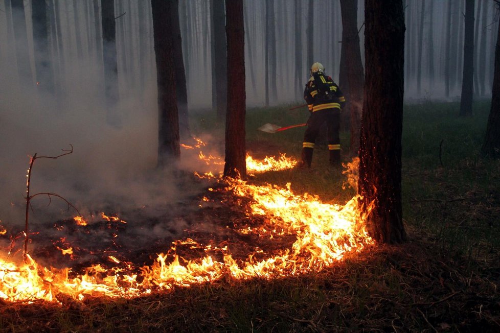 Požár u Bzence byl doposud největším ve 21. století.